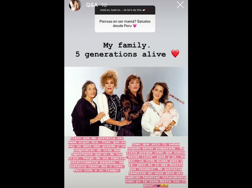 Michelle Salas habla sobre convertirse en madre