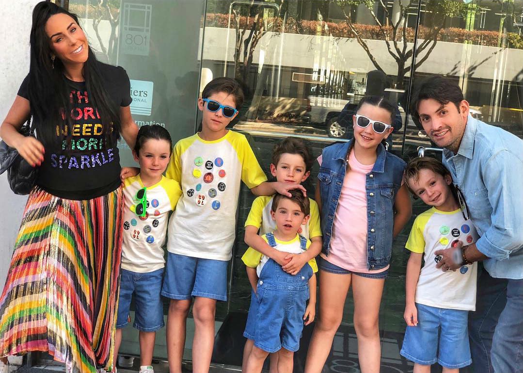 La conductora Inés Gómez Mont tiene una gran familia, la cual presume en Instagram