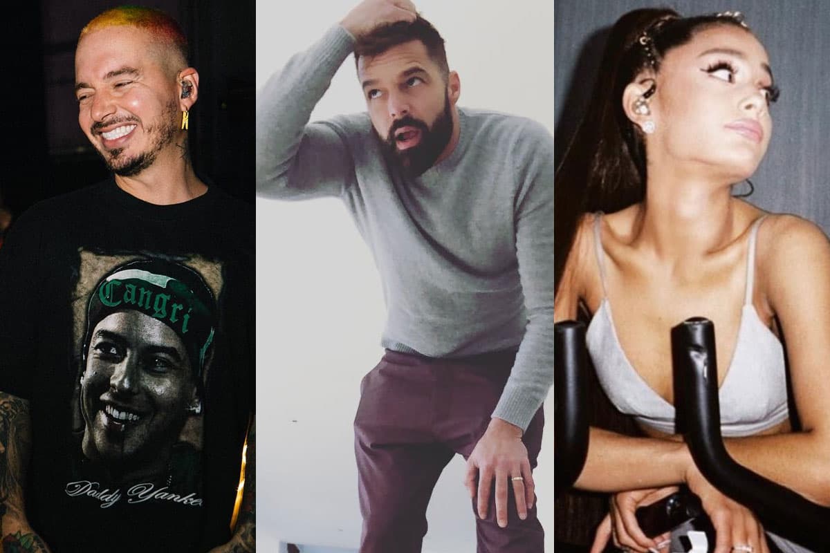 Mientras que J Balvin y Ricky Martin irán al Grammy, Ariana Grande rechaza asistir