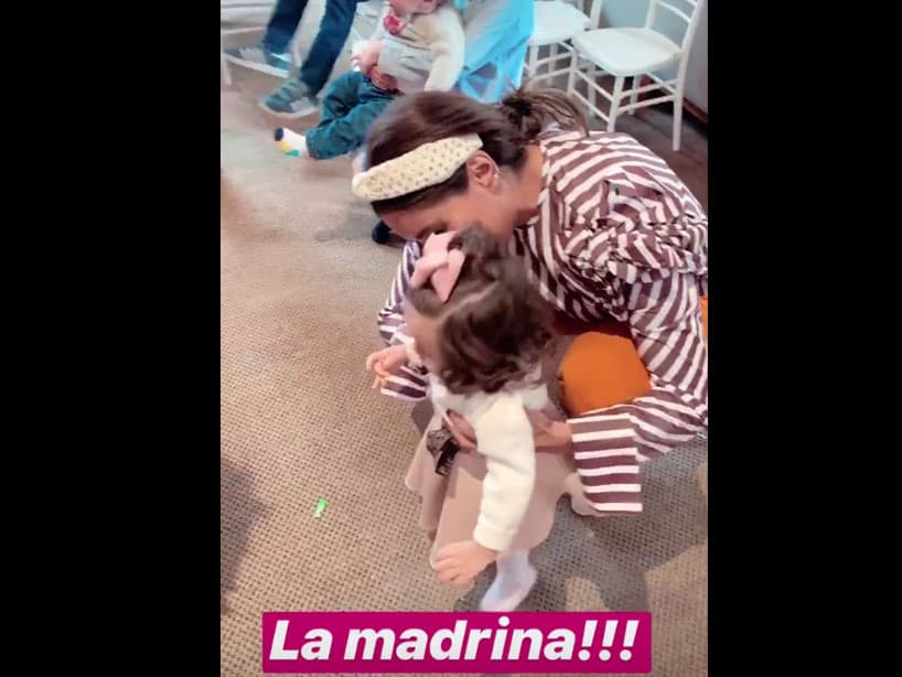 Galilea Montijo compartió un momento muy especial junto a su ahijada.