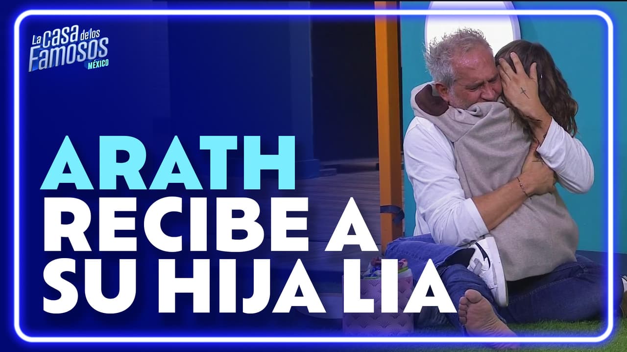 Arath de la Torre recibe la visita de su hija Lia y la llamada de su esposa Susy Lu
