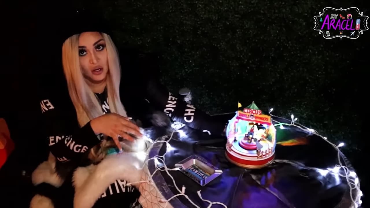 Una de las mesas está decorada con una serie navideña y un circo, que al encenderlo suena una típica canción de dicha época.