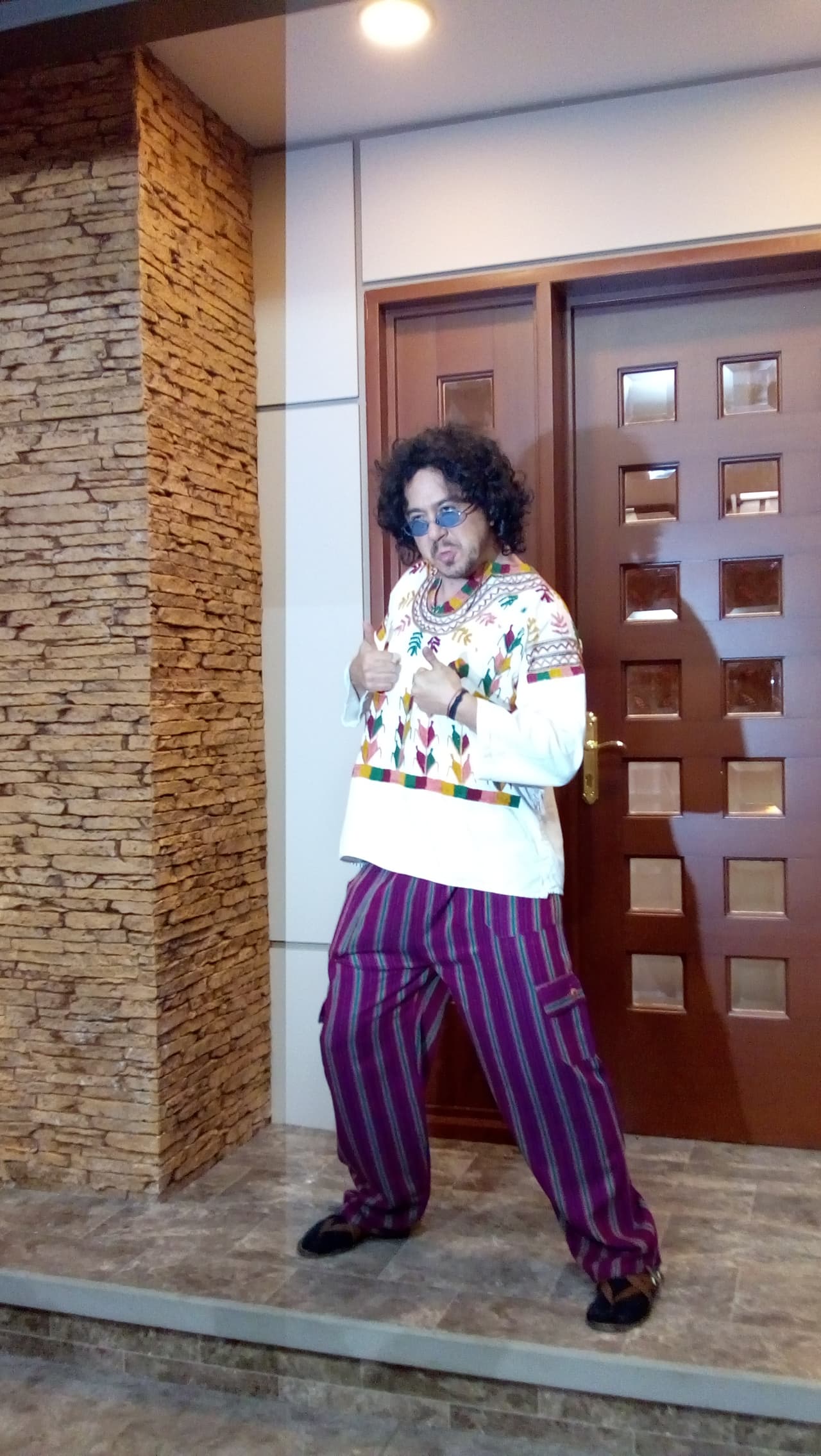 Moisés Mora en su personaje "Aldolfo"