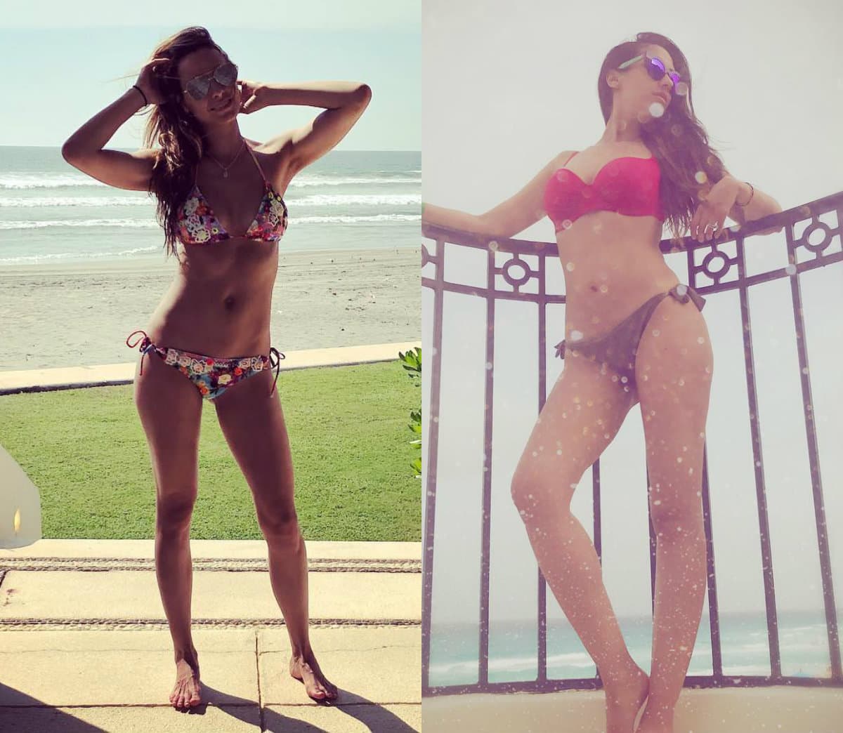 Odalys Ramírez y Cynthia Urías se enfrentan a una ardiente guerra de bikinis, que hace gala de todos sus encantos