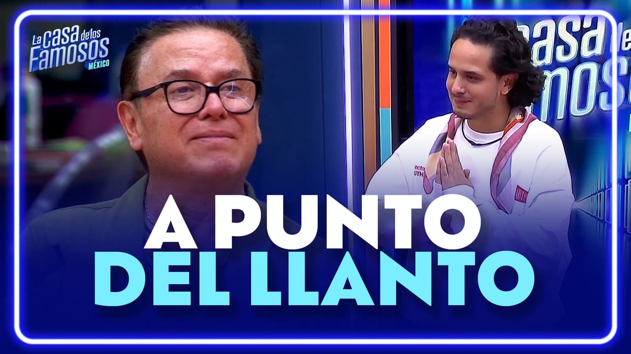 Mario SE EMOCIONA al escuchar las palabras que le dedica su hijo