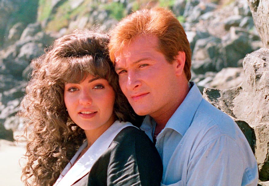 Thalía y Arturo Peniche en María Mercedes