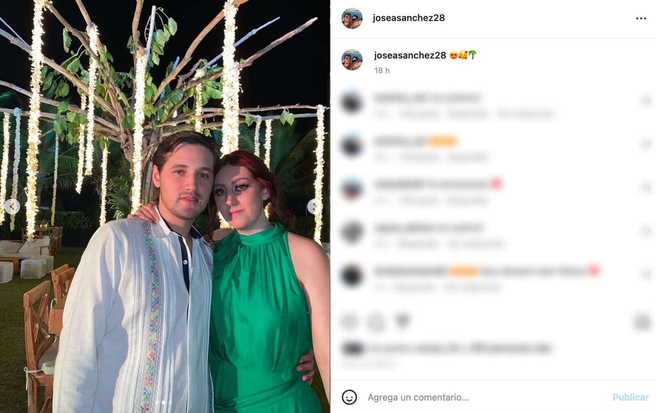 La hermana de José Eduardo Derbez de lo más feliz junto a su novio