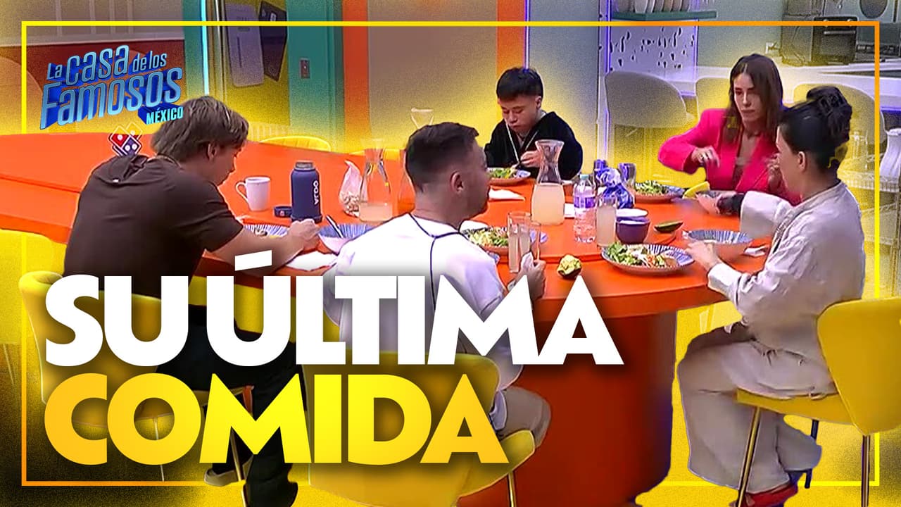 Los finalistas disfrutan de su última comida en La Casa
