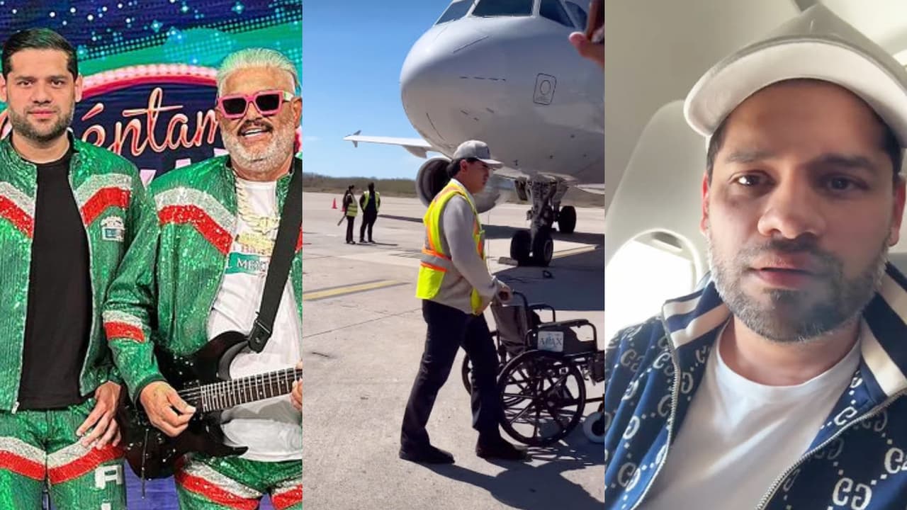 Mi Banda El Mexicano de Casimiro vive fuerte susto: su avión sufre falla en pleno vuelo