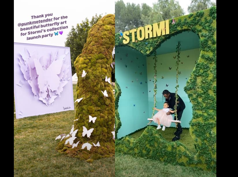 Travis Scott, el padre de Stormi, también estuvo presente en esta celebración a pesar de que su relación sentimental con la empresaria terminó el año pasado, mostrando la gran amistad que conservan por el bien de la niña.