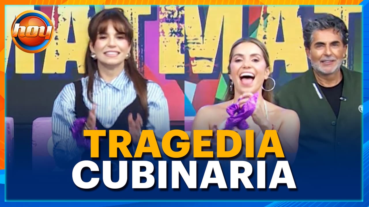 No fue el día para Tania Rincón en el juego 'Cubos matemáticos'