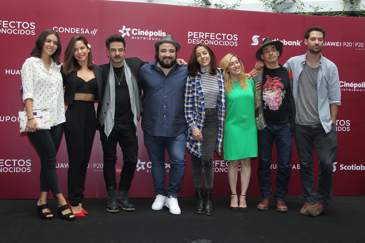 Manolo Caro presentó a los actores que forman parte del elenco de la película ‘Perfectos Desconocidos’ (FOTO: 3Shock)