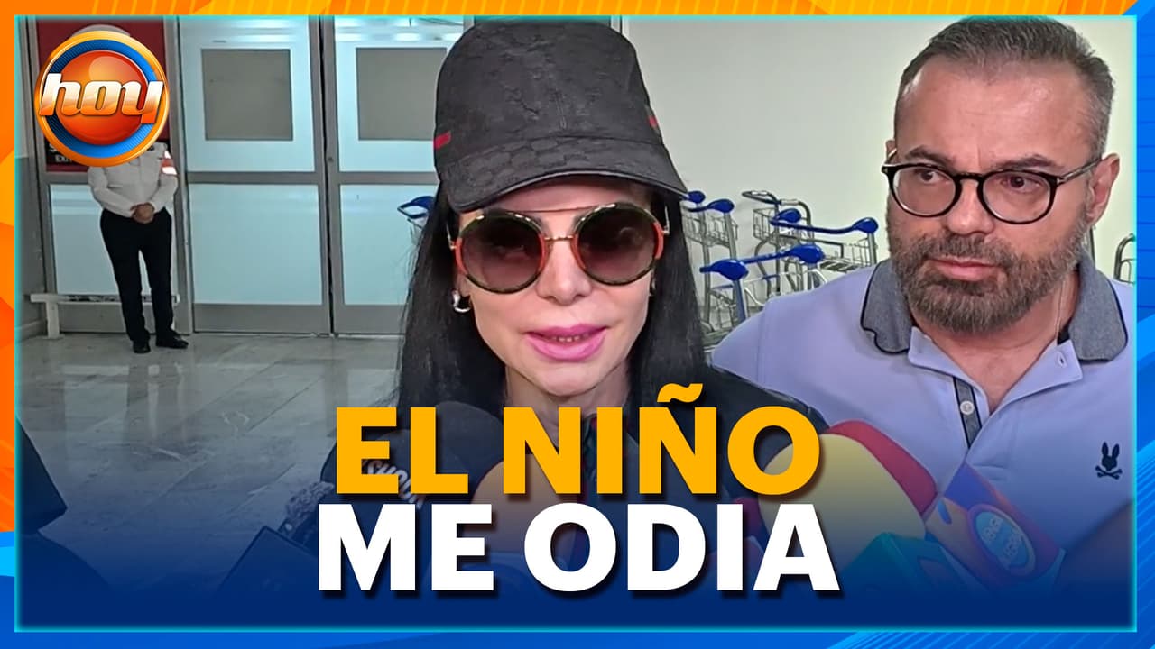 Maribel Guardia asegura que su nieto está en SU CONTRA