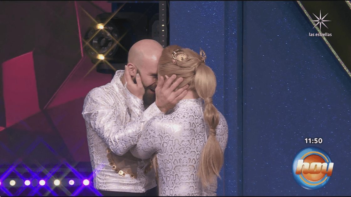 Sandra Itzel e Imanol en 'Las Estrellas bailan en Hoy'