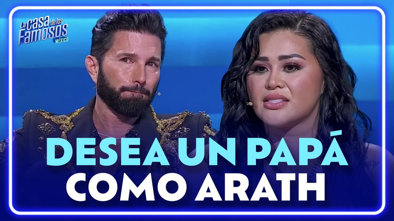 Gomita rompe en llanto al ver a Arath compartir su amor de padre
