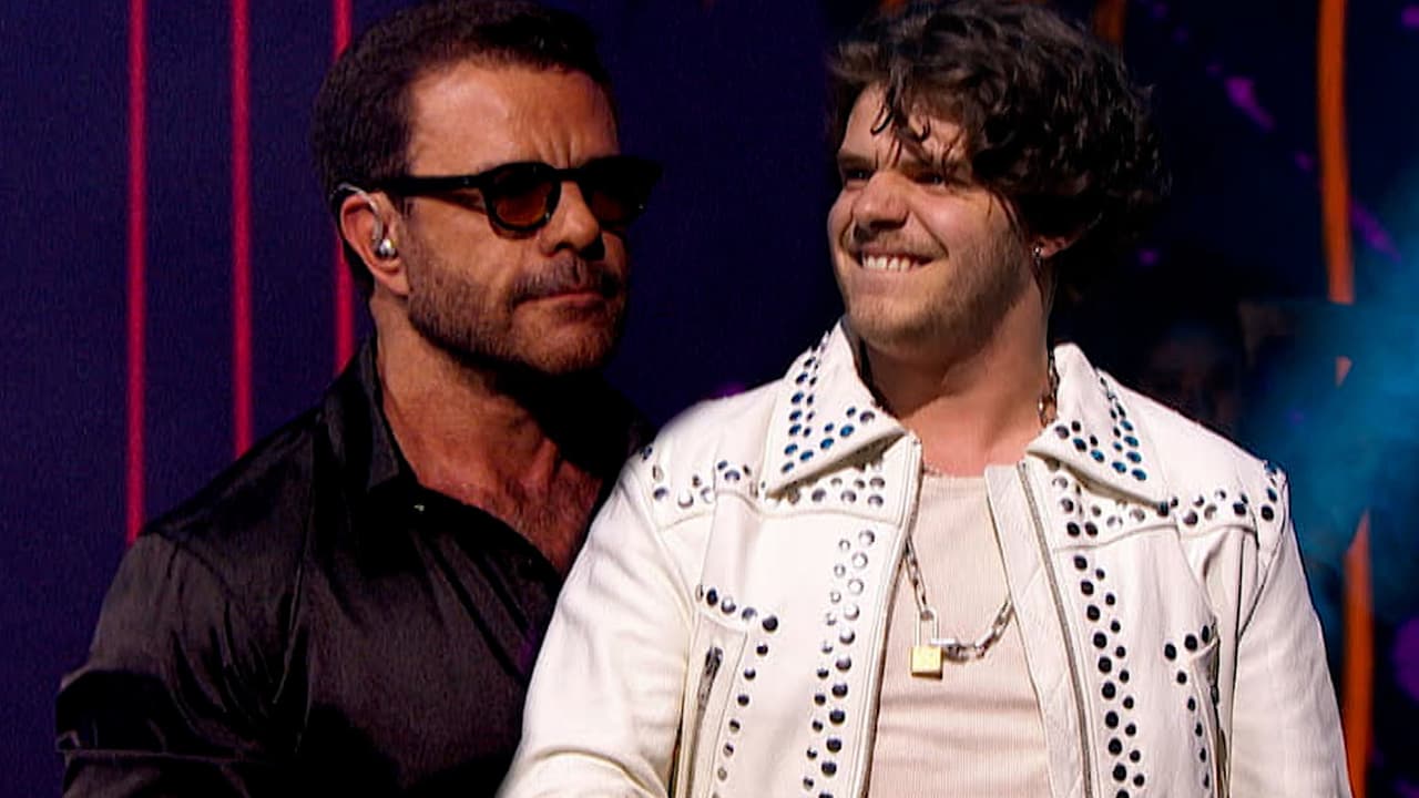 Eduardo Capetillo canta 'Felices los 4', de Maluma, en su duelo contra Joss Álvarez Lascurain | Juego de Voces