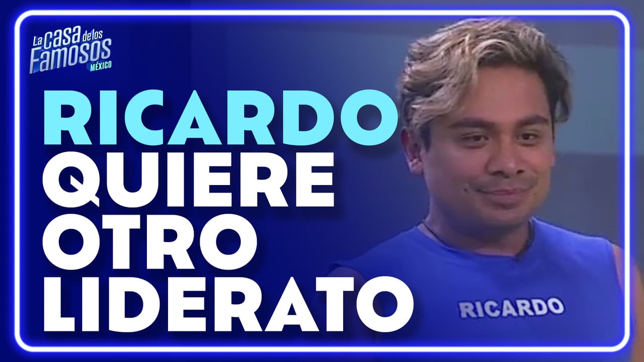 Ricardo sale GANADOR en su ronda y es FINALISTA en la Prueba del Líder