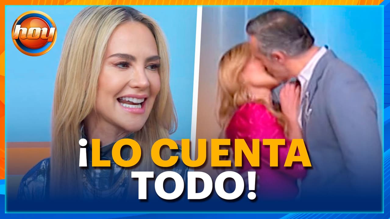 Ximena Córdoba recuerda el BESO VIRAL con Carlos Arenas