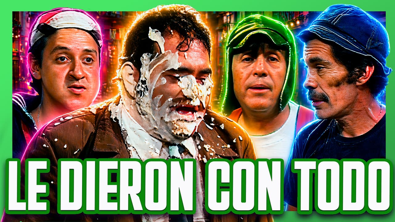 El Señor Barriga es golpeado por todos