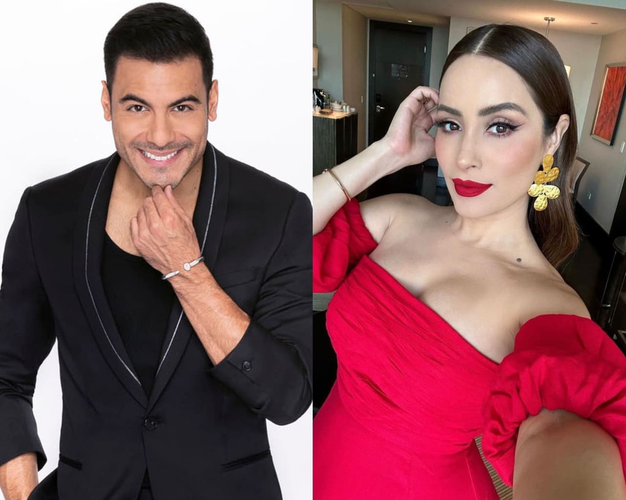 Carlos Rivera sorprende a Cynthia Rodríguez en su cumpleaños y publica su primera foto como esposos