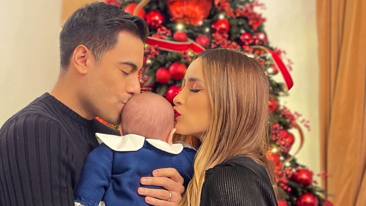 Carlos Rivera y Cynthia Rodríguez agrandan la familia y presentan al nuevo integrante con tierna foto: "¡Estamos felices!"