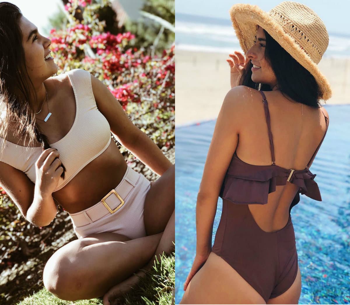 ¿Cuál de estas dos bellezas ganará la guerra de bikinis?