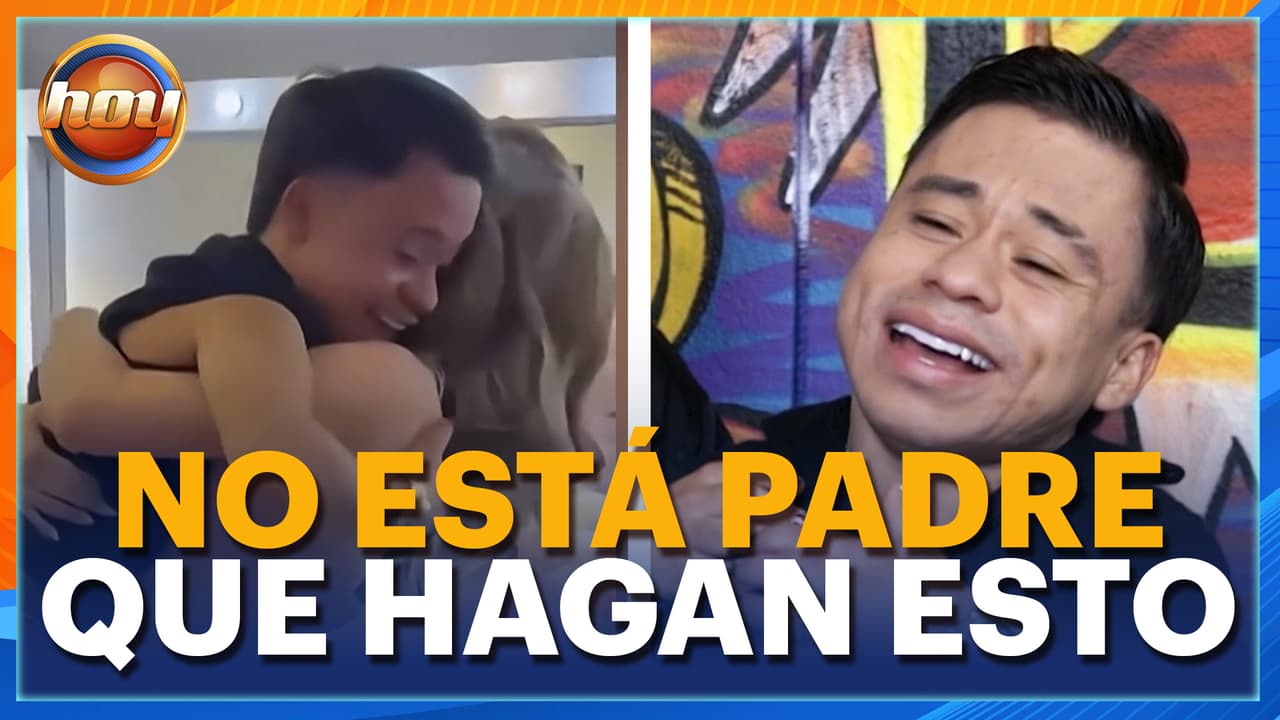 Abelito revela la verdad sobre el abrazo con Belinda