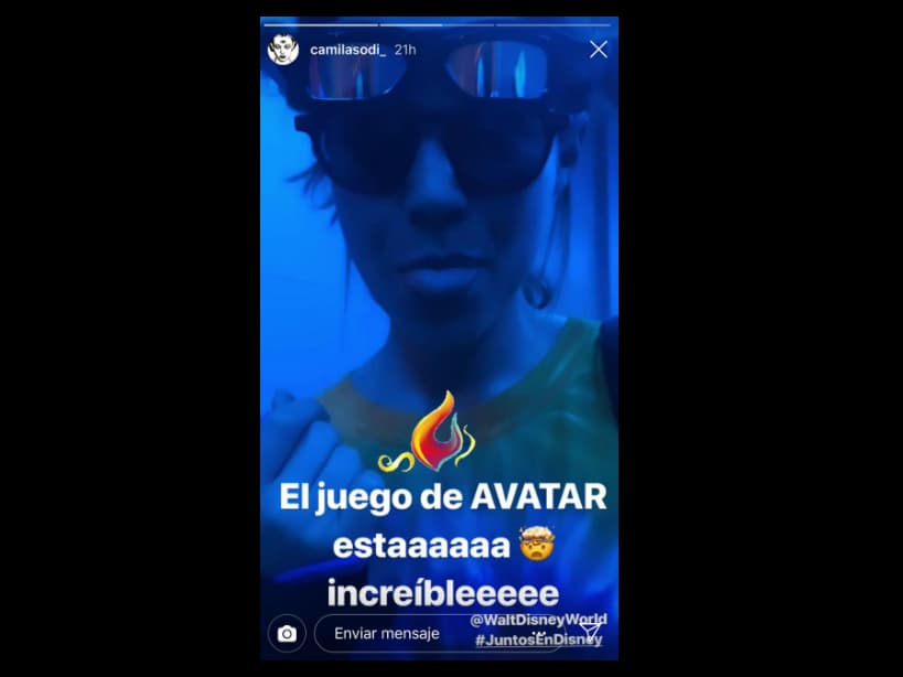Aunque Camila Sodi está de viaje junto a sus hijos, la actriz optó por compartir solo fotos de ella, pues según ha dicho, prefiere mantener lejos a sus hijos de las redes sociales hasta que crezcan.