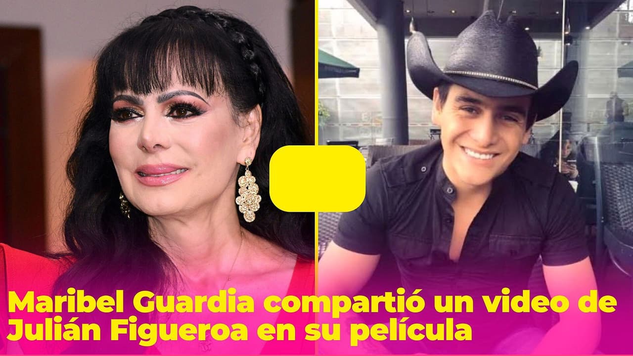 Maribel Guardia compartió un video de Julián Figueroa en la película que participó antes de morir