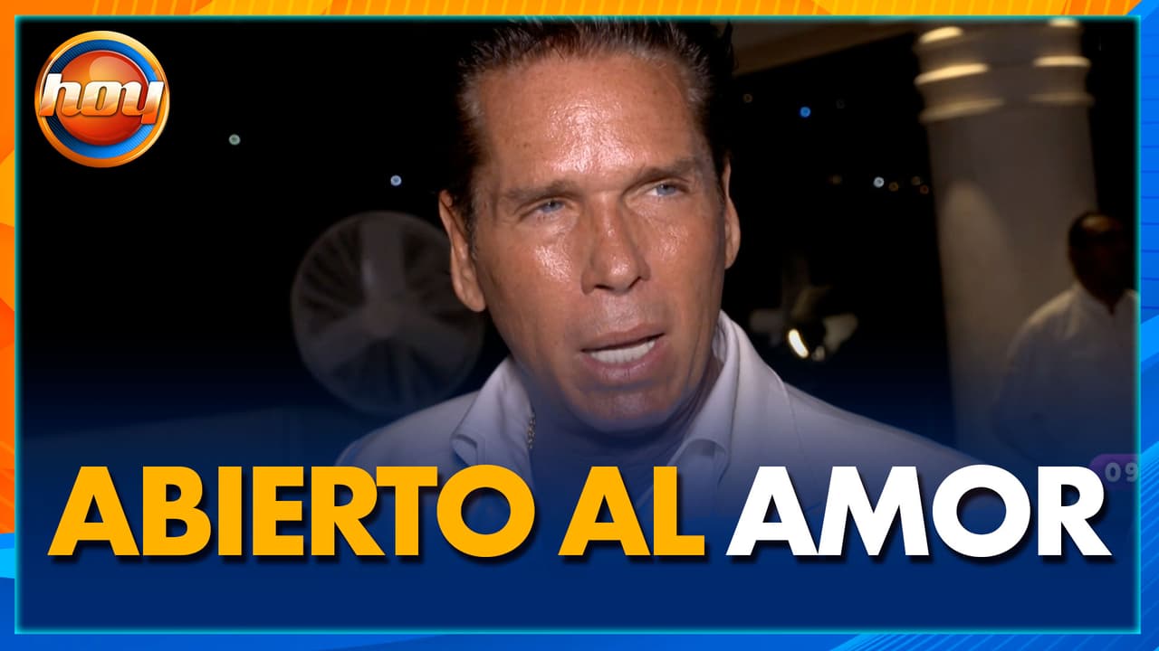 Roberto Palazuelos confirma que está SOLTERO y listo para enamorarse