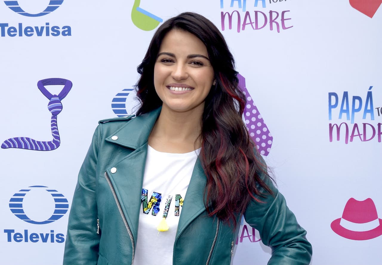 ¡Captan en cómico momento a Maite Perroni en 'Papa A Toda Madre'!
