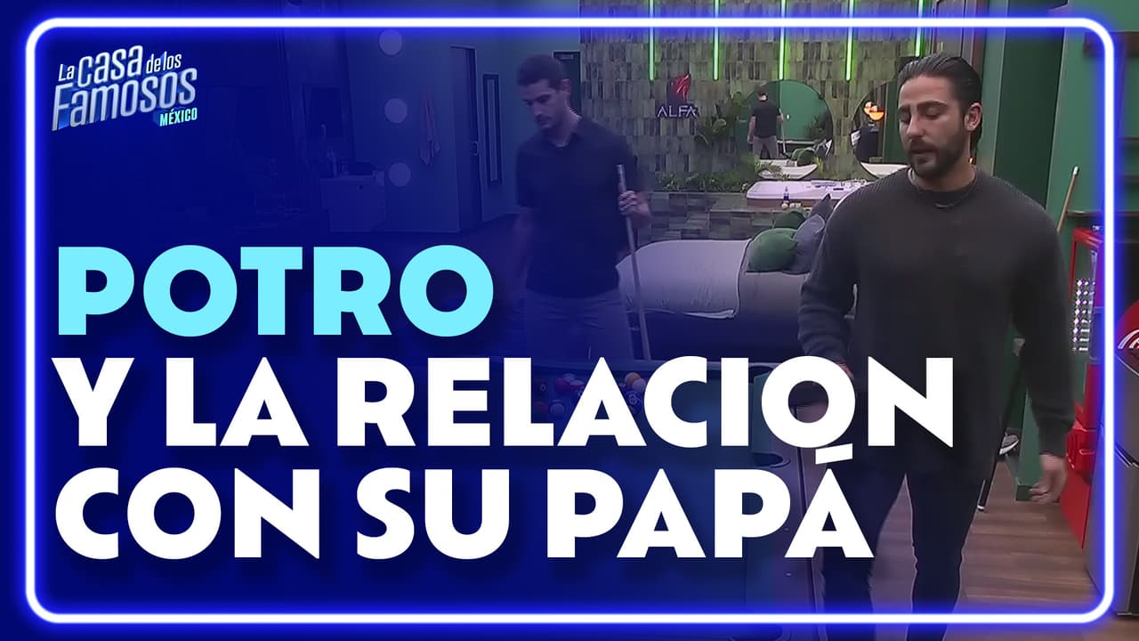 Potro habla de la relación con su papá