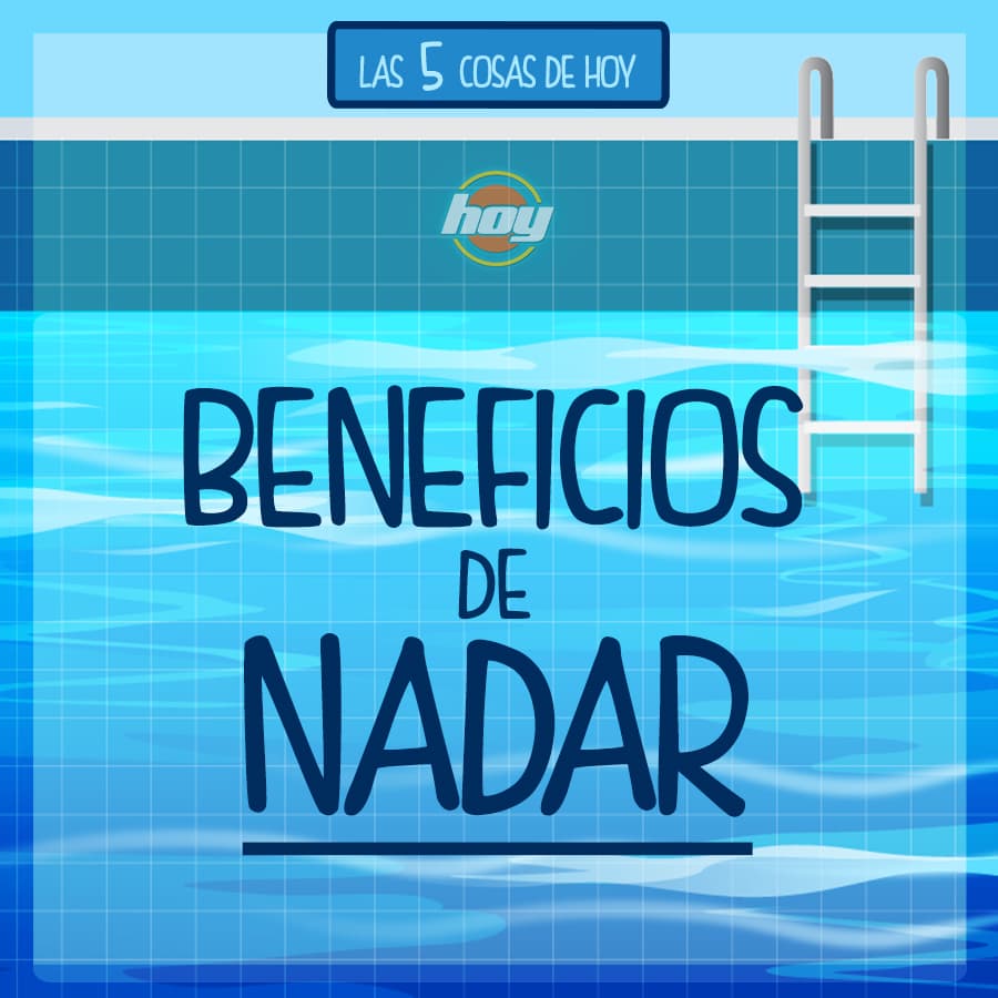 Checa los beneficios de nadar