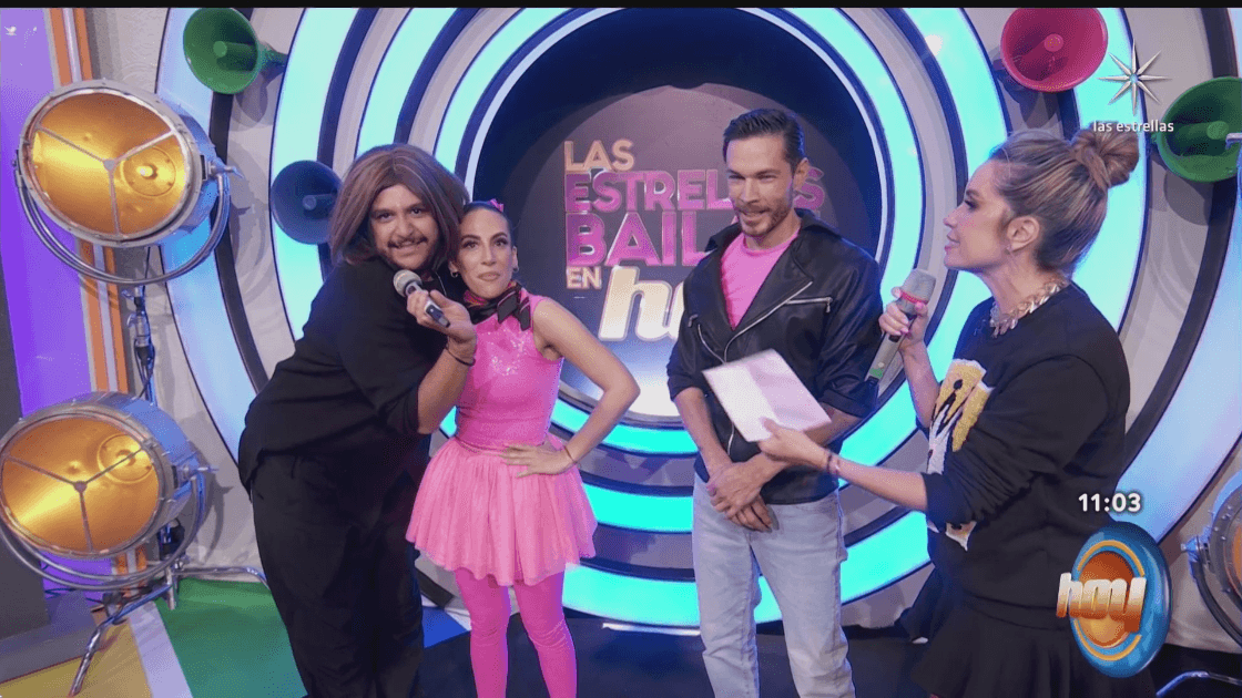 Paco de Miguel en Las Estrellas bailan en Hoy