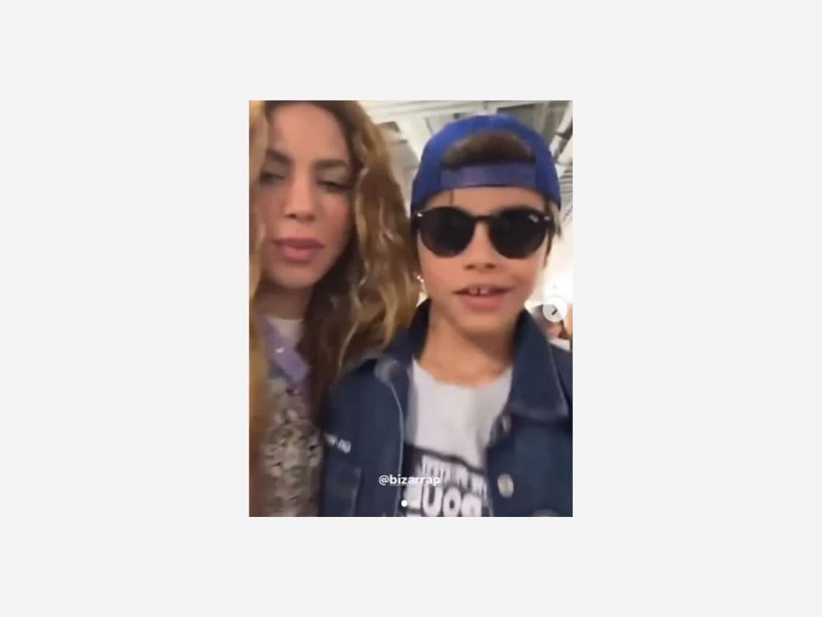 Shakira describió a su hijo como 'clon' de Bizarrap.