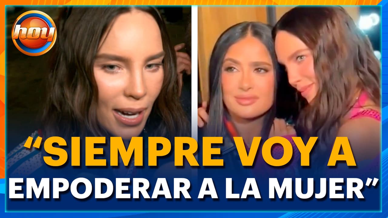 Belinda revela detalles INÉDITOS de su reunión con Salma Hayek y su papel en el MUNDIAL