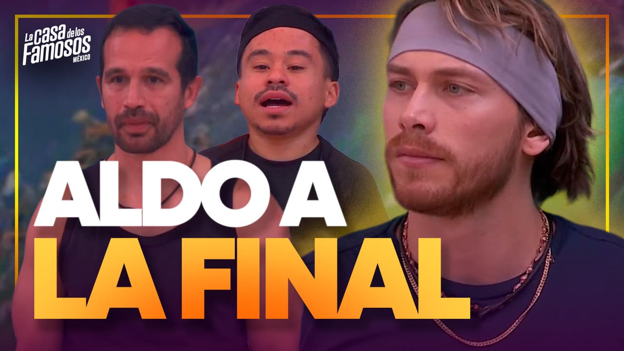 Como tritón, Aldo es el primer finalista de la prueba del Líder