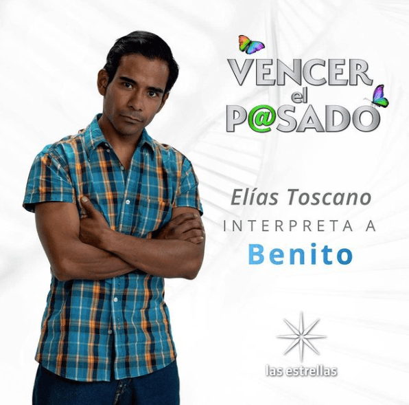 Otro que forma parte de este impactante elenco es Elías Toscano. Él será 'Benito'.
