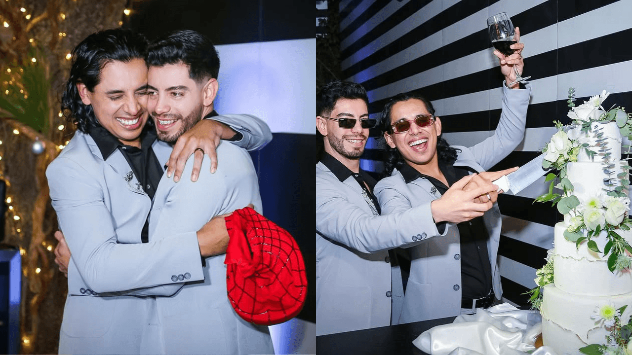 Jhonny Caz de Grupo Firme compartió fotos de su boda