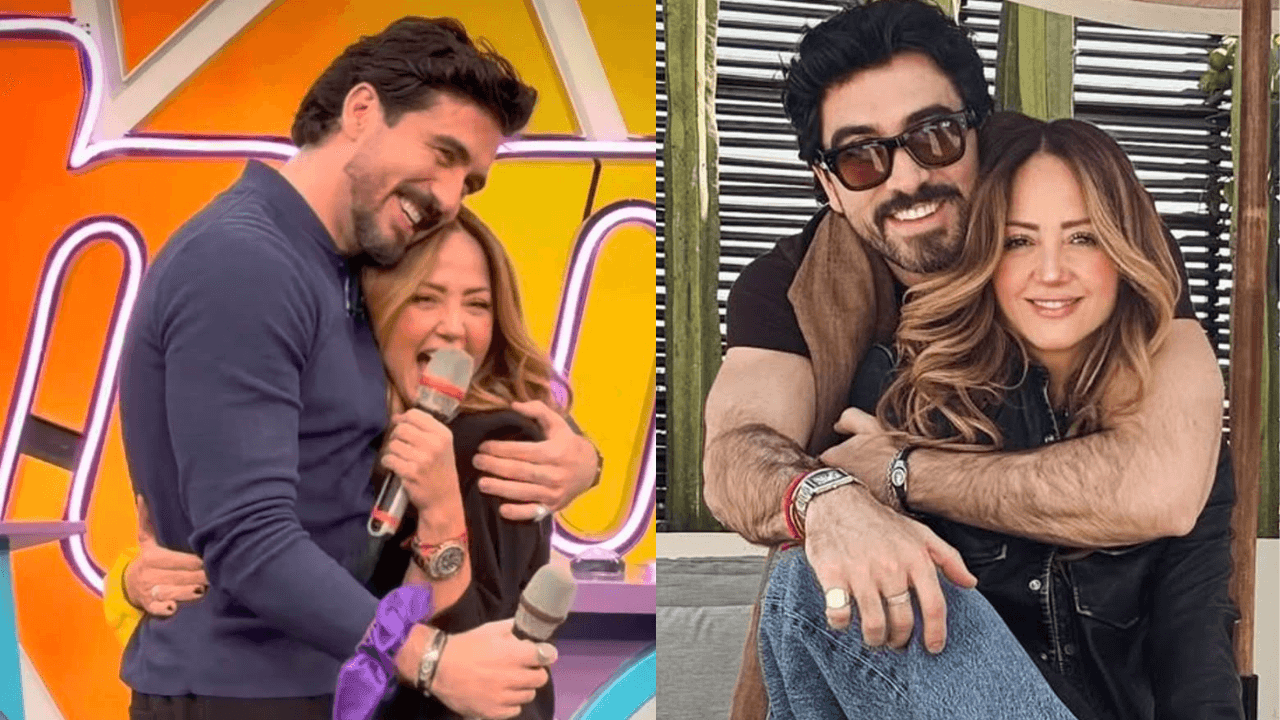 Andrea Legarreta deja en shock por romántica foto con su novio y él sorprende con reacción