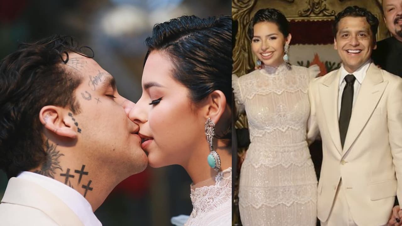 Publican foto inédita de la lujosa boda Ángela Aguilar y Nodal: impactan por cómo lucen