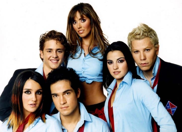 Así eran los protagonistas de RBD