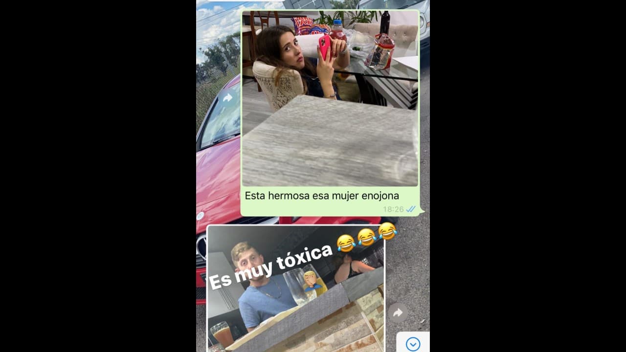 Octavio Ocaña no dio más detalles de su relación amorosa con la joven, a quien le dedicó la frase: ‘Está hermosa esa mujer enojona’.