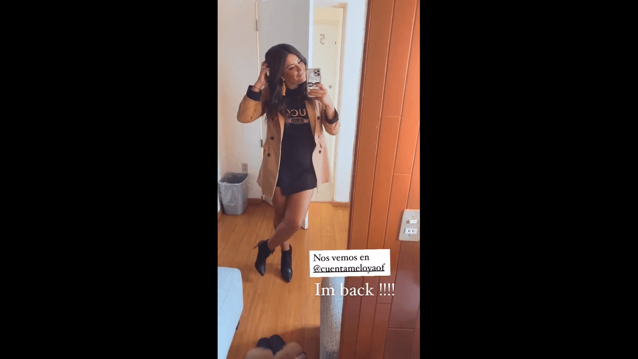 Mariana Echeverría lució cuerpazo en su regreso a la televisión