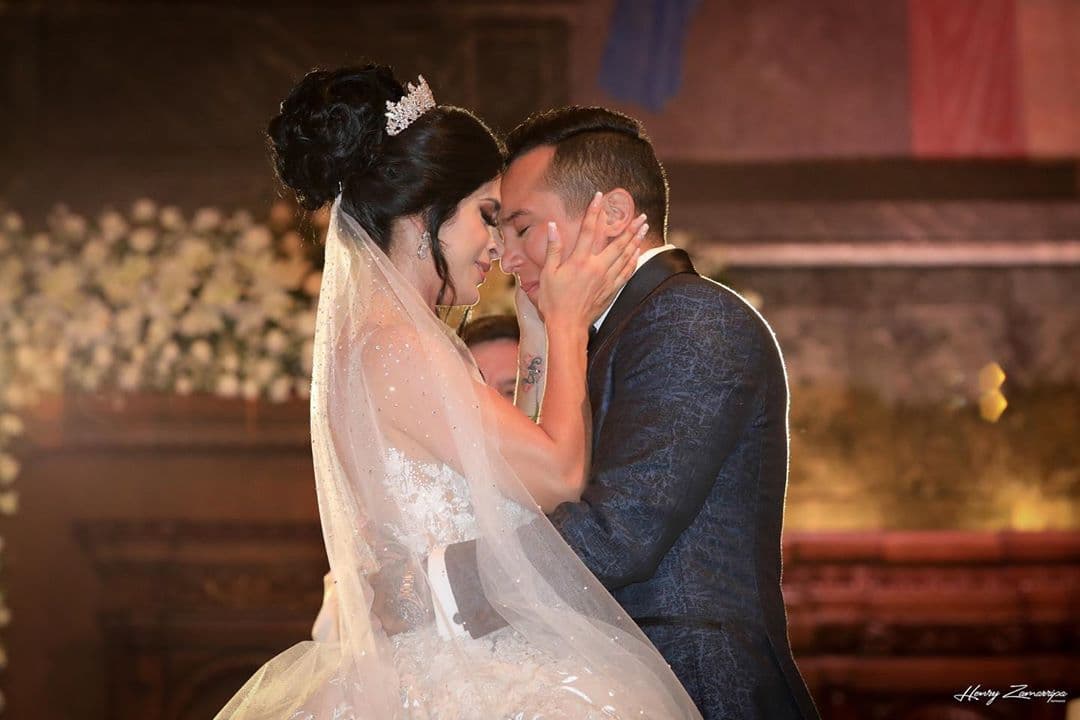 'Te vamos a disparar': Edwin Luna habla de las amenazas hacia Kimberly Flores en su boda