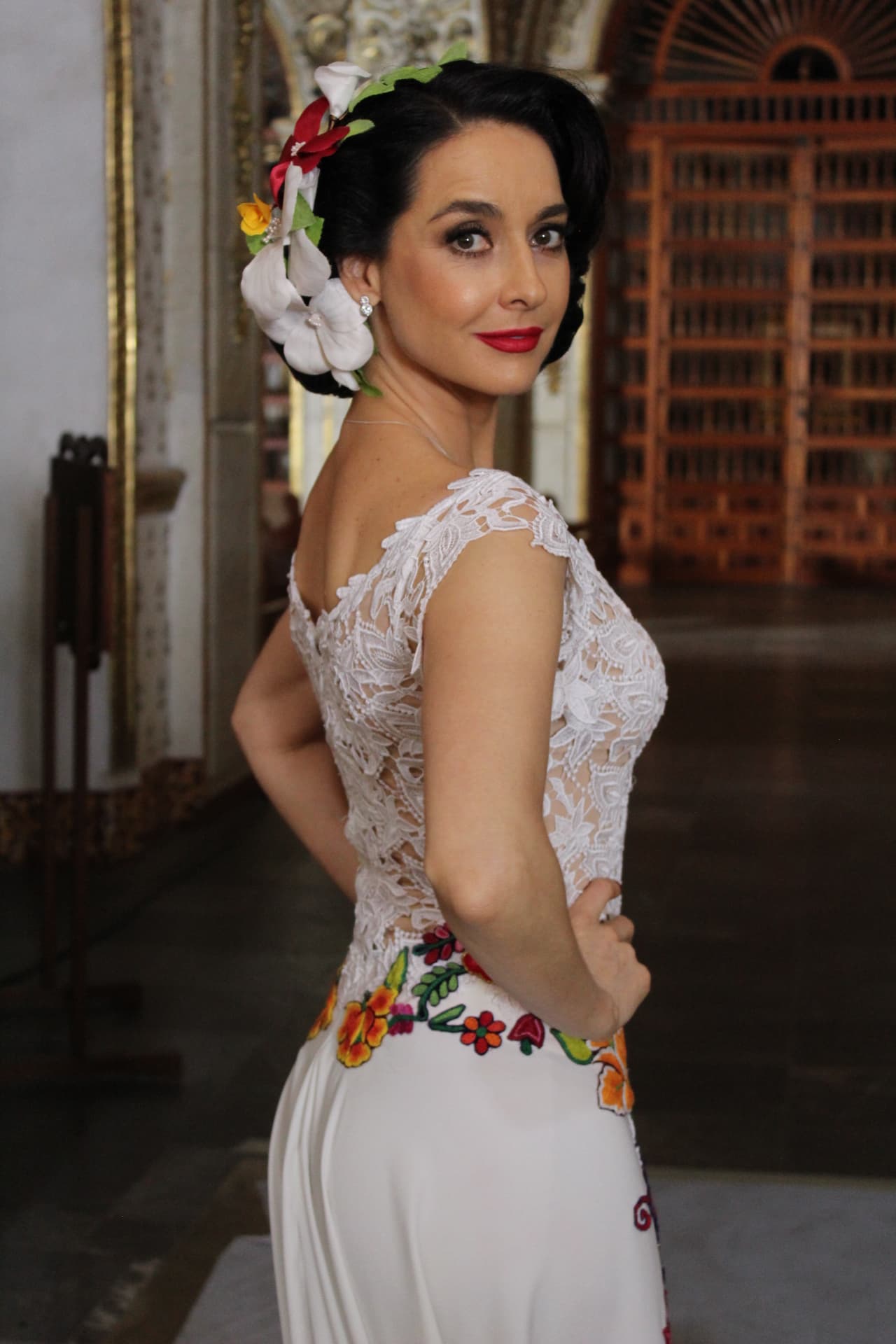 ¿Te gustó el vestido de Susanita bonita bien bordadita?