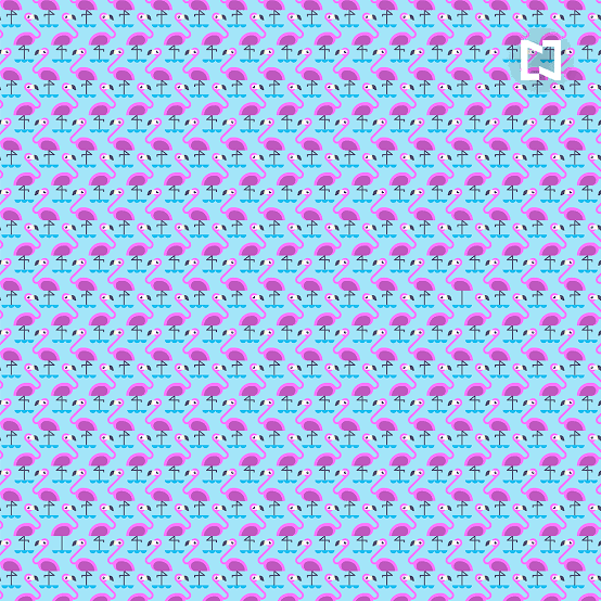 Encuentra a los flamingos que solo tienen una pata.
