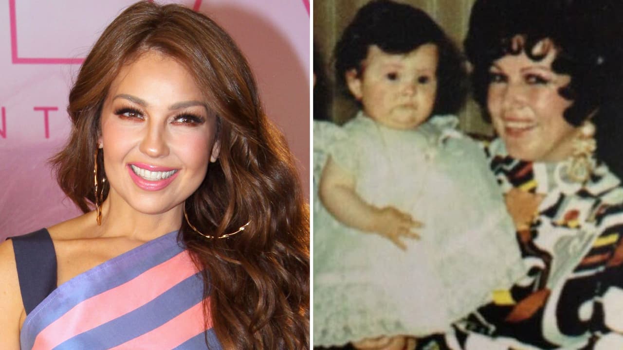 Thalía revela que aún intenta llamar a su fallecida mamá y se da “de frente contra la pared”