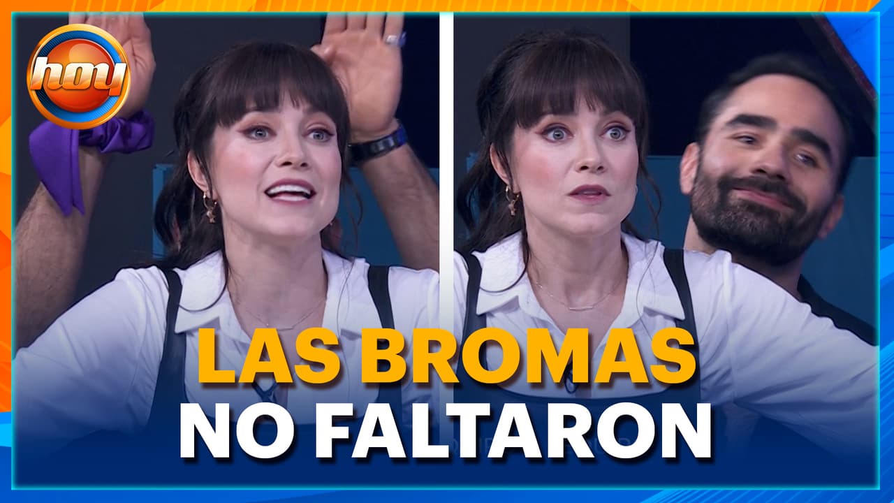 ¡Risas y ocurrencias sin parar! Pía, Marcos y Karime se vuelven locos en el juego “Vecinos”