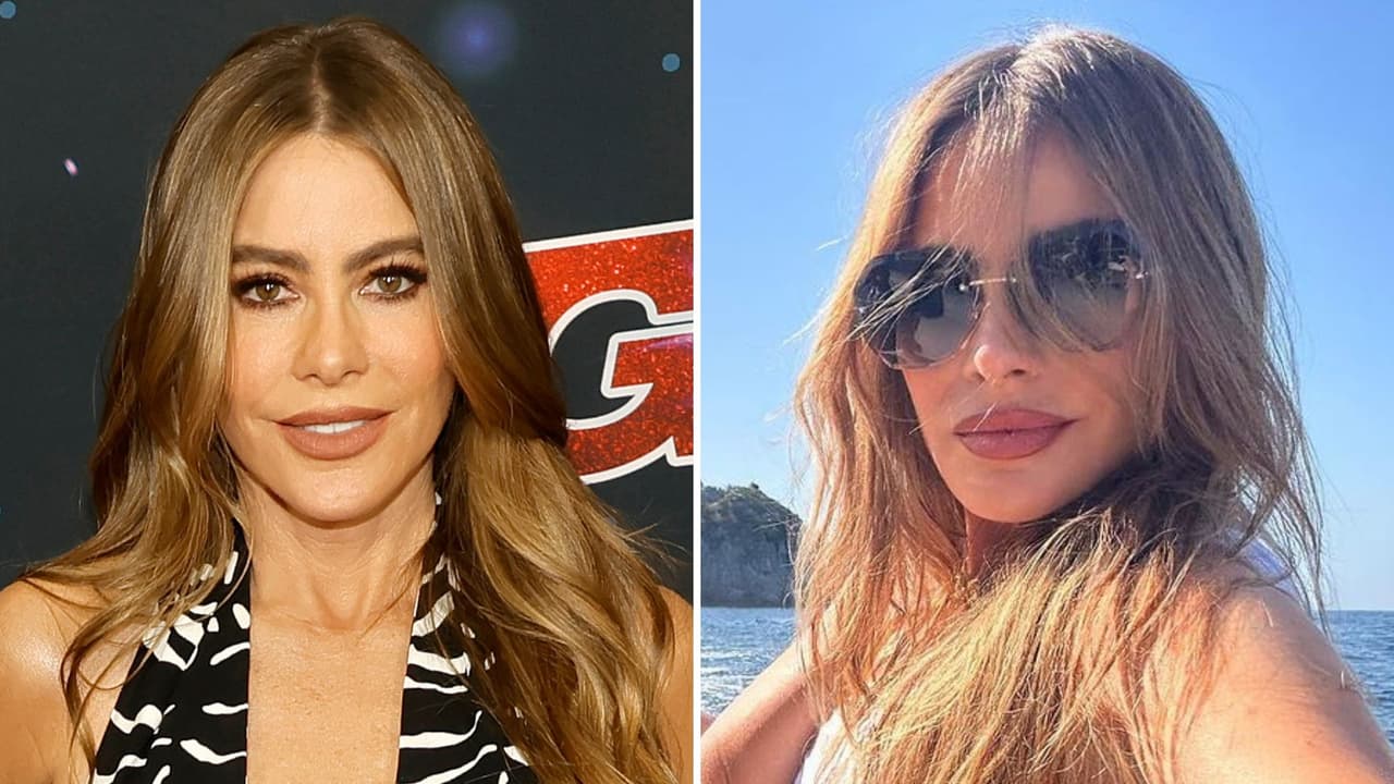 Sofía Vergara causa sensación al aparecer en traje de baño a sus 51 años